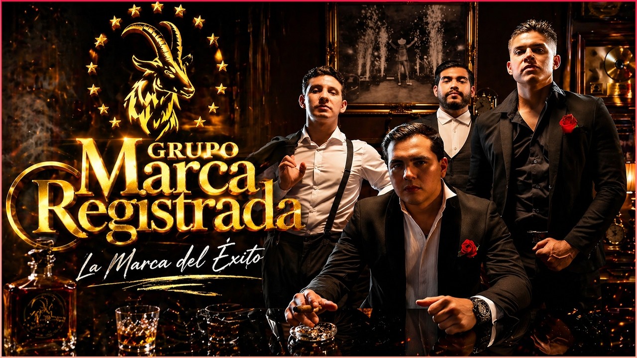 💥 GRUPO MARCA REGISTRADA - Éxitos Mix 🔥 La Marca Que Nadie Puede Copiar
