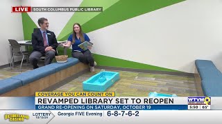 Revamped South Columbus Public Library set to reopen