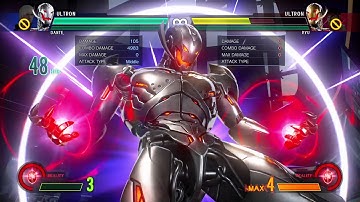 DAY 1 MVCI DANTE/ULTRON COMBO! 8732 DAMAGE!