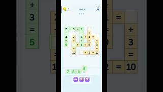 Math Crossword Level 1