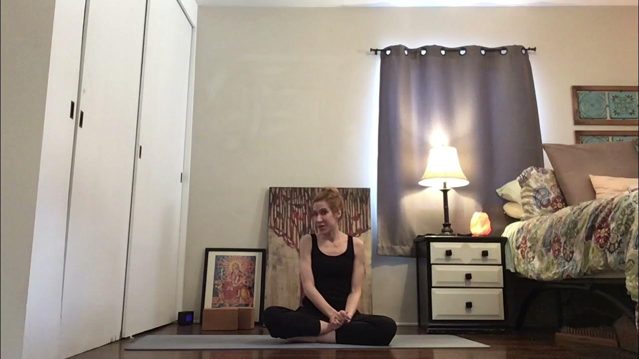 Tripod headstand with twists & crunches for core strength YouTube