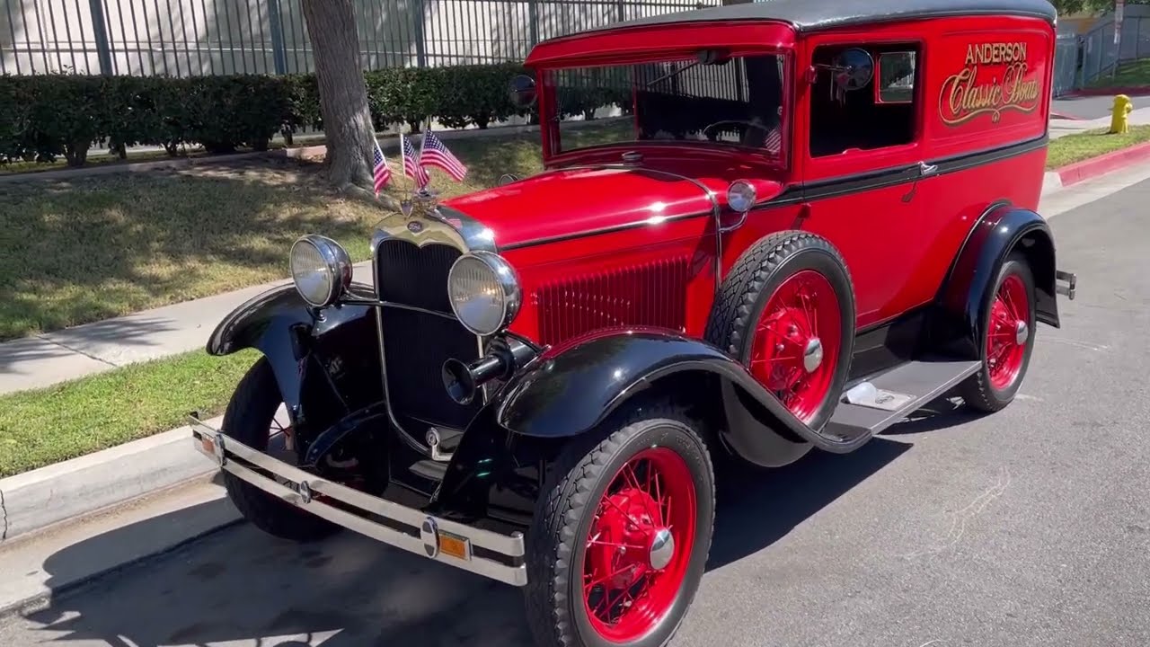 Frame off restored example 1930 FORD MODEL A PANEL DELIVERY arrives for sale at West Coast Classics