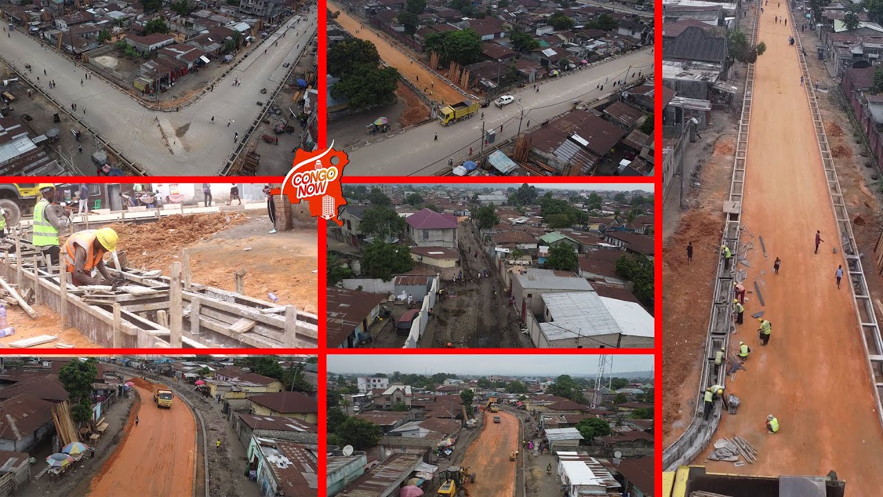 Nouvelle image pour ndjili des routes modernes solides et durables béton de haute performance