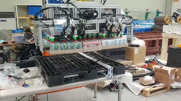 Multiple boxes pick and place