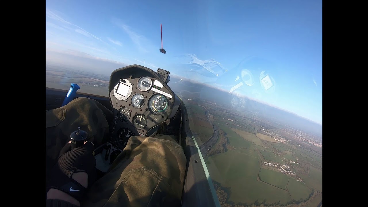 DG 505 glider Oxford gliding club YouTube
