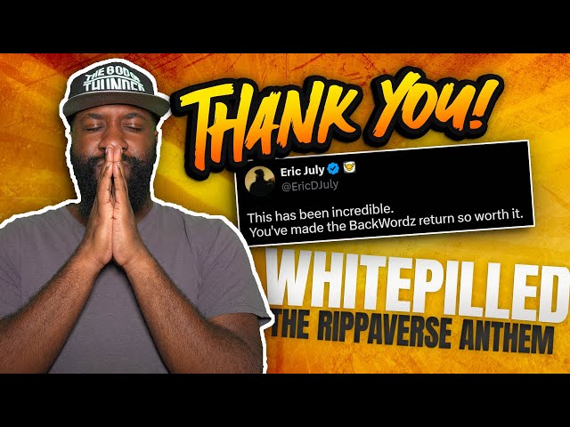 WE THANK YOU | BackWordz 'WhitePilled' original mix | Two years in the making