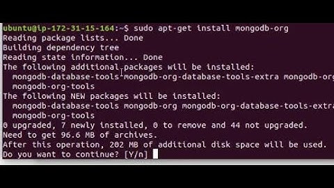 How to install mongodb 4.4 in Ubuntu 18.04