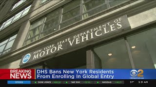 DHS Suspends New York From Trusted Traveler Programs