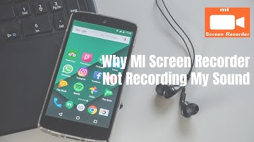 MI Redmi | How to Fix MI Redmi Screen Recorder not Recording My Sound