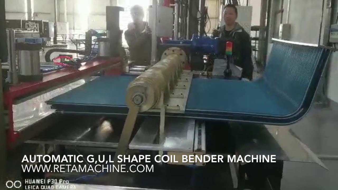 Full Automatic Coil Bender Machine YouTube
