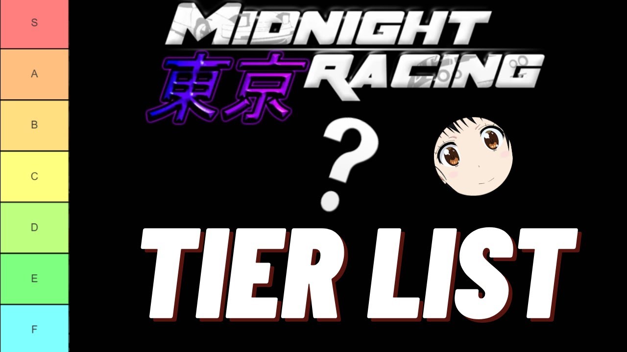 MRT Car Tier List!! Midnight Racing Tokyo Roblox YouTube