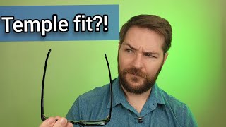 How To Fix Glasses Loose and Slipping Or Glasses Too Tight! Let's GO! The Temples Are Magical!