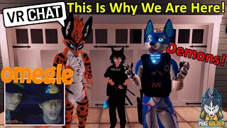 Furry Omegle But We Go Hunting For Ghosts | VRChat Omegle Episode 28