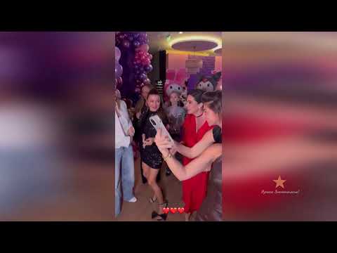 Ксения Бородина с друзами в отрыве на дне рождения дочки Теоны!