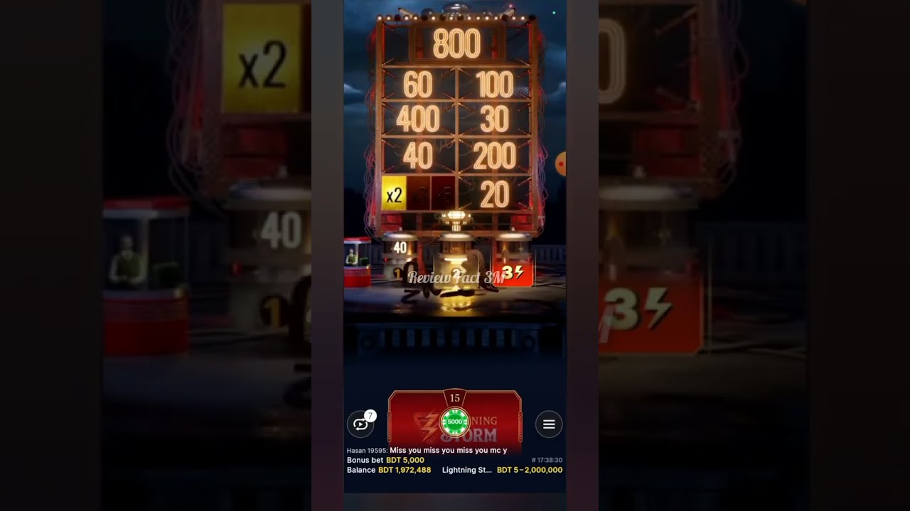 Lightning storm casino Game.⚡