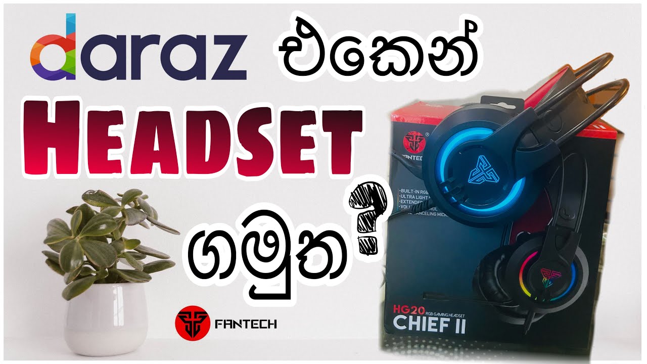 Fantech Budget Gaming Headset Review Daraz HG 20 SinhalaANY REVIEWLK