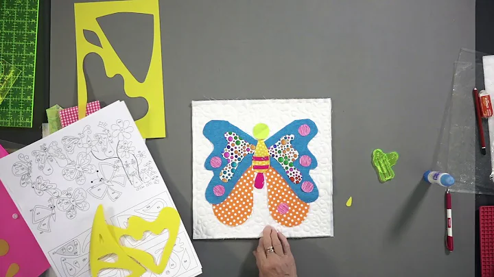The Butterfly Kisses Quilt - A Quilt As You Go Pro...