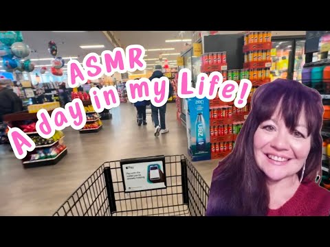 ASMR 🎀VLOGMAS🎀 Shopping, Baking Cookies, Holiday Breakfast (whispering voiceover)