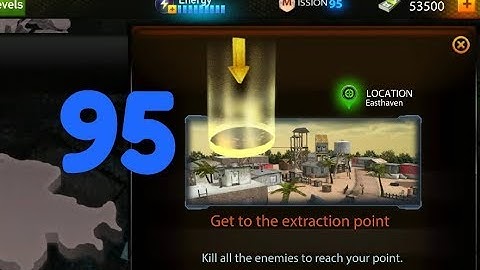 UNFINISHED MISSION 95 Get to the extraction point game play