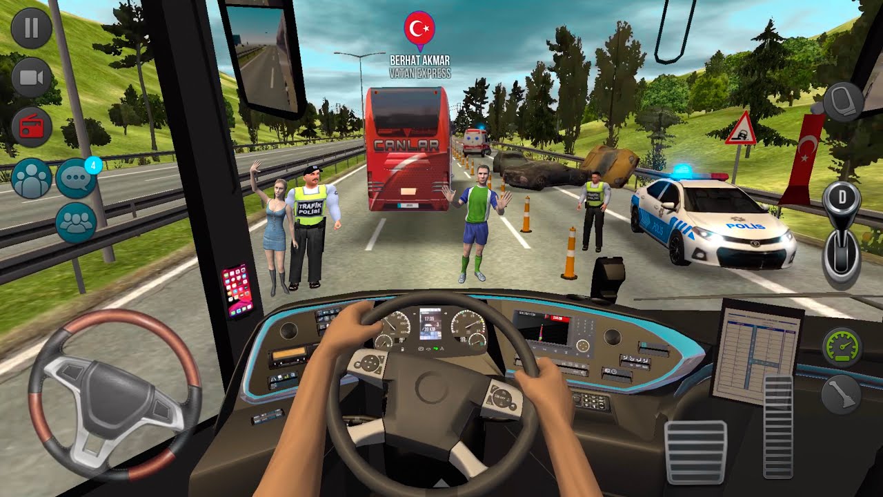 CITY BUS GAME 🚍👮‍♂️ Bus Simulator : Ultimate Multiplayer! Bus Games 3D -  New Game 