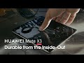 Huawei mate x3  durable from the insideout