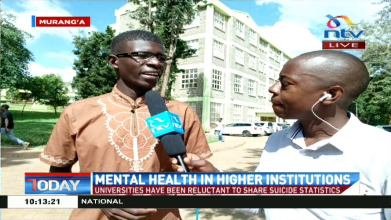 Suicide cases reported at Murang'a University linked... - youtube