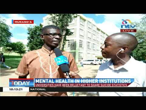 Video Suicide cases reported at Murang'a University linked... - youtube