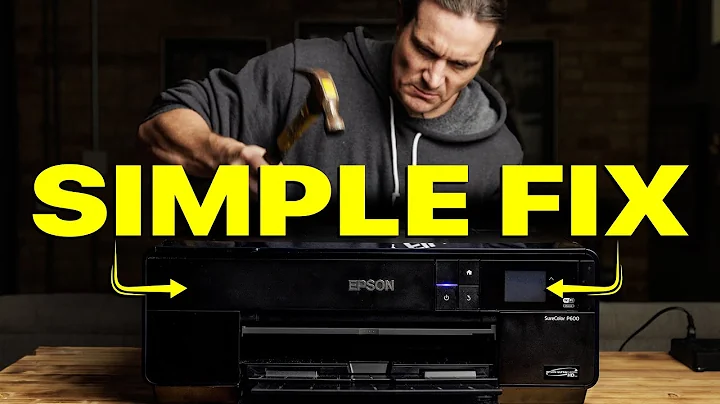 Unclogging An Epson Print Head (QUICK & EASY)