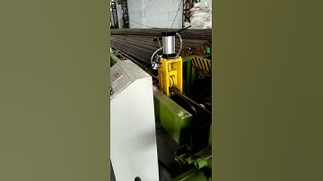 CNC steel bar shearing machine