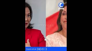 DINA BOLUARTE ASEGURA QUE ACEPTARÍA SER MINISTRA DE JUSTICIA EN UN GOBIERNO DE KEIKO FUJIMORI