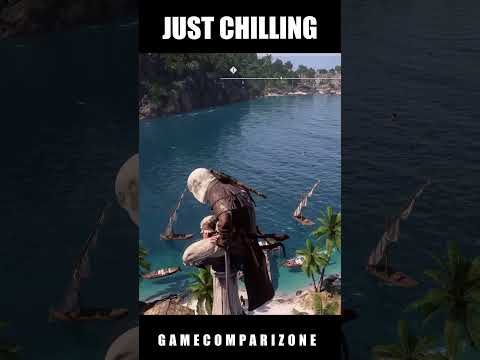 My MOST LIKED part of the GAME - Assassin's Creed Black Flag resynced gameplay #shorts #chill