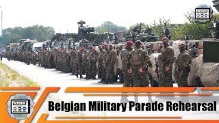 Analysis & review of tactical and armored vehicles Belgian military parade National 21 July 2019