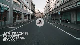 Video thumbnail of "R&B Soul Jam Track / Backing Track #1 (No Drums) Am 95 Bpm"