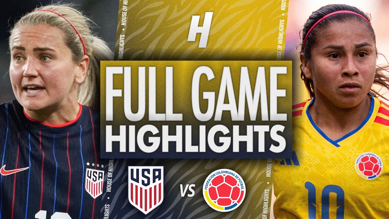 USA vs Colombia - ALL GOALS & HIGHLIGHTS | March 7, SheBelieves Cup 2026