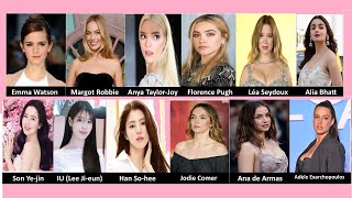 ✨ Top 20 Most Beautiful International Actresses (Under 40 – 2025)