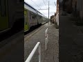 E464 + vivalto in transito nella stazione di palo laziale