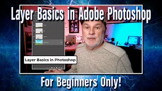 Layer Basics in Adobe Photoshop for Beginners Only!