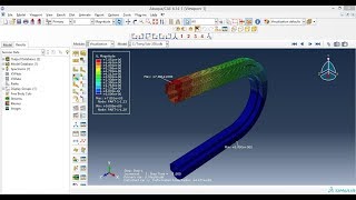 Abaqus Tutorial Videos - Analysis of Hollow Sweep Part in Abaqus 6.14