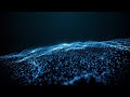 4K Blue Particles Background - Animated Background