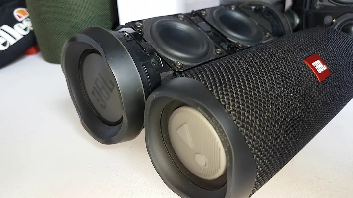 Jbl Flip 5 & Jbl charge 3 - Bass test! Insane song!