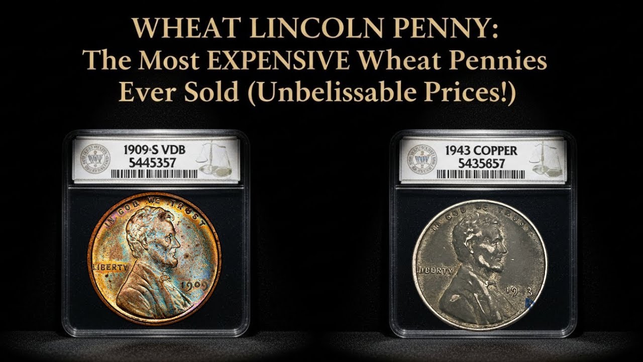 The Most EXPENSIVE Wheat Pennies Ever Sold (Unbelievable Prices!)