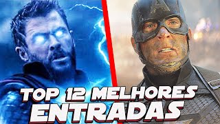 RANKING! TOP 12 MELHORES ENTRADAS DOS SUPER HEROIS