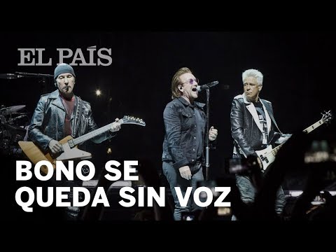 BONO se queda SIN VOZ en pleno concierto de U2 en Berlín