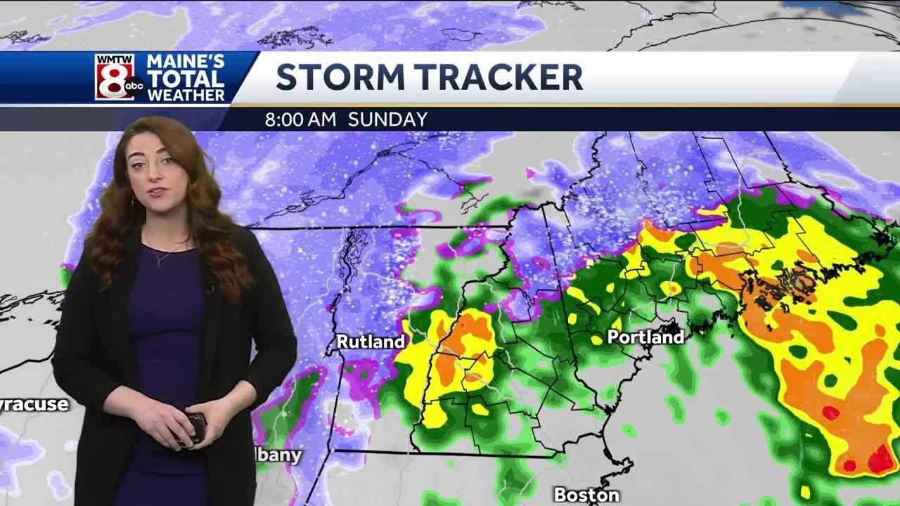 Winter storm watch issued before Sunday storm - YouTube