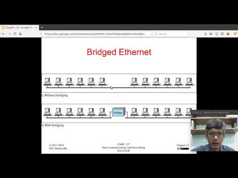 Bridged Ethernet and Switched Ethernet