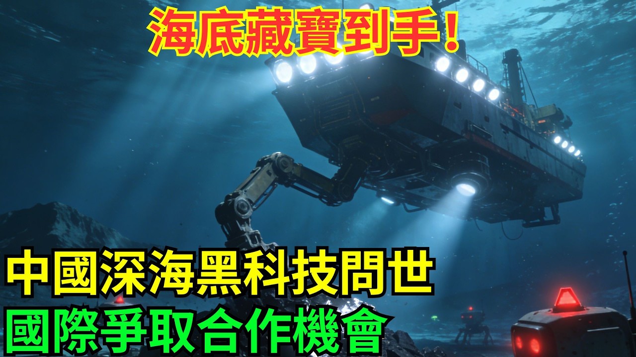 海底傳來捷報！中國深海采礦黑科技突破，歐美爭搶合作名額#科普#國際觀點#熱門#生態修複#沙漠