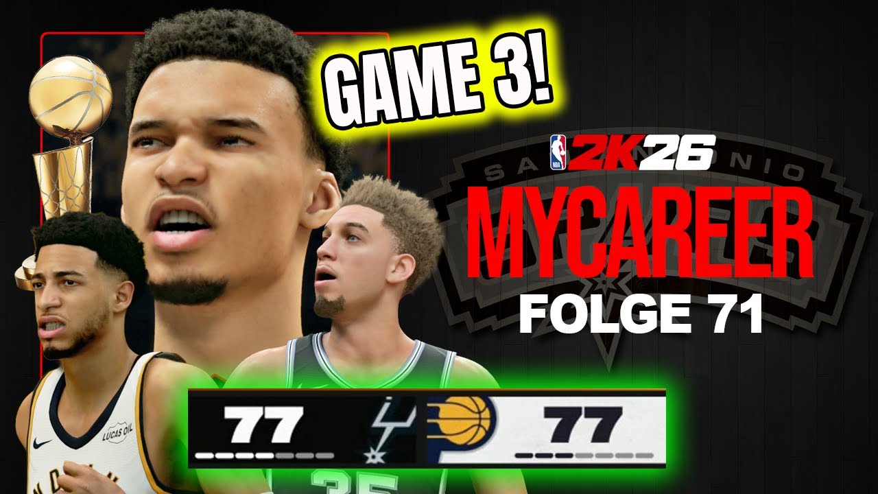 Ultimativer Fight im Game 3 der Finals! [72] | Lets Play NBA 2K26 MyCareer