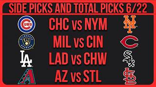 MLB Picks Today Monday 6/22/26 | Best Bets & Predictions