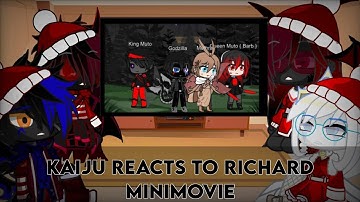 Kaijus react to "Be afraid" mini movie by @richardtallernumberfourhero