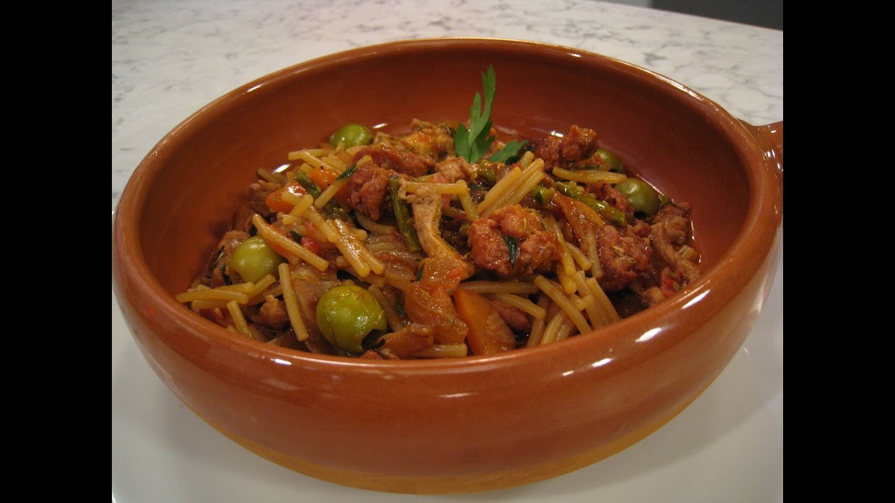 Cómetelo | Cazuela serrana de fideos